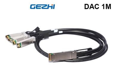 Direct Attach Copper DAC AOC Cables 40GBASE-CR4 QSFP+ To 4 10GBASE-CU SFP+