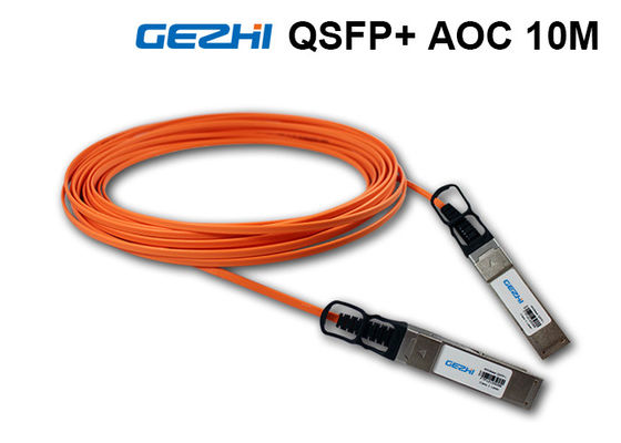 10GBASE SFP+の活動的な光ケーブルsfp10g aoc1m 1のメートルAOCケーブル