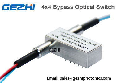 Dual 2x2 Multi Mode Mechanical 4x4 Fiberoptic Switch ( Latching Or Non Latching )