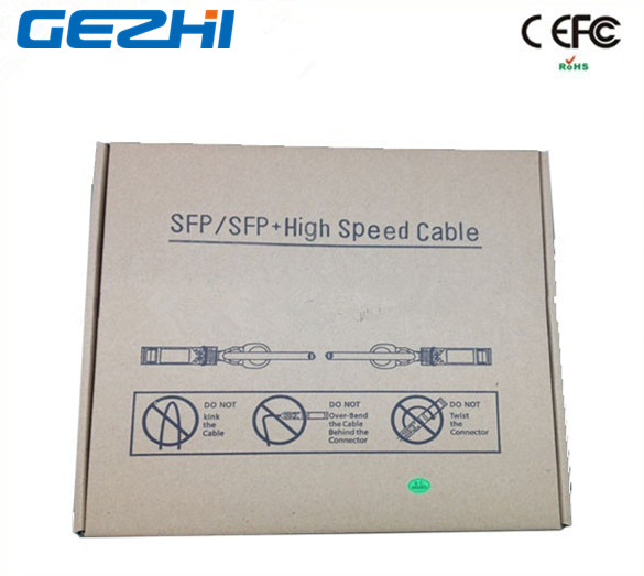 40G繊維光学QSFPはQSFP-H40G-CU1M受動QSFP+ QDR DACの銅ケーブルをケーブルで通信する